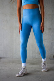 Blue Moon Seamless Workout Leggings